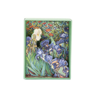 KUTIJA MINI van Gogh, Irises, metal 