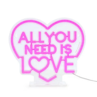NEONSKI ZNAK ALL YOU NEED IS LOVE 