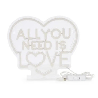 NEONSKI ZNAK ALL YOU NEED IS LOVE 