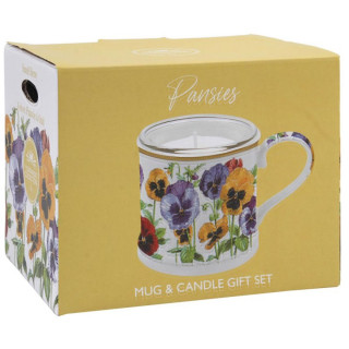 POKLON SET SVIJEĆA PANSIES LP76668 