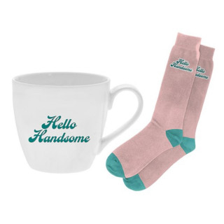 POKLON SET ŠOLJA I ČARAPE HELLO HANDSOME LP96827 