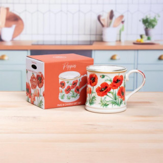 POKLON SET SVIJEĆA POPPY LP76664 