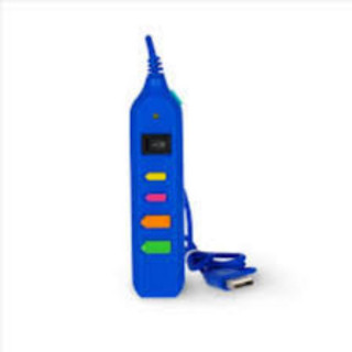 MINI USB HUB-BLUE MUA0004 
