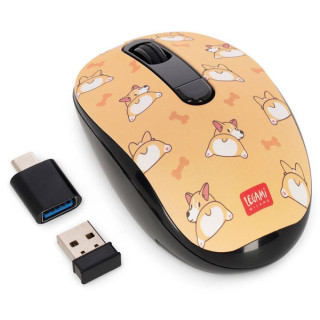 MIŠ BEŽIČNI -CORGI YELLOW WMO0012 
