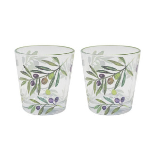 ČAŠE SET 2U1 OLIVE LP77804 