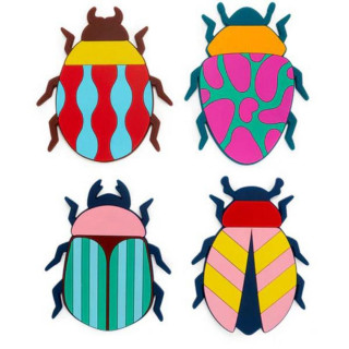 PODMETAČI THE BEETLES X4 PLASTIKA 