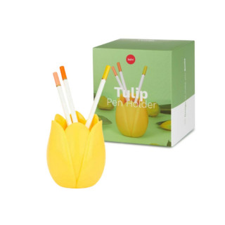 DRŽAČ ZA OLOVKE TULIP YELLOW 