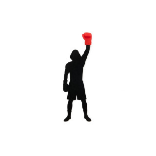 OBILJEŽIVAČ STRANICA BOXING RED/BLACK PLASTIKA 