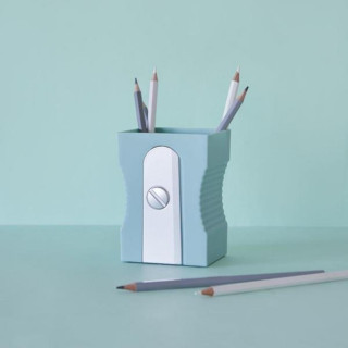 DRŽAČ ZA OLOVKE SHARPENER TURQUOISE PLASTIKA 