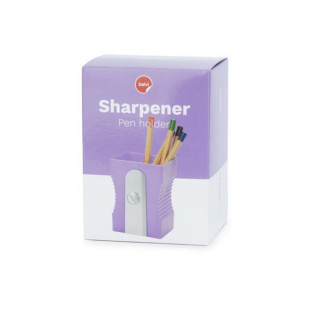 DRŽAČ ZA OLOVKE SHARPENER MAUVE PLASTIKA 