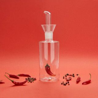 BOCA ZA ULJE/ZAČINE CHILLI 350 ML NO DRIP STAKLO 