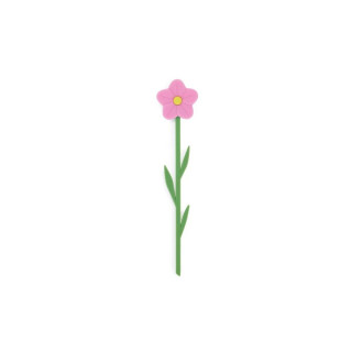 OBILJEŽIVAČ STRANICA WILD ROSE PINK PLASTIKA 