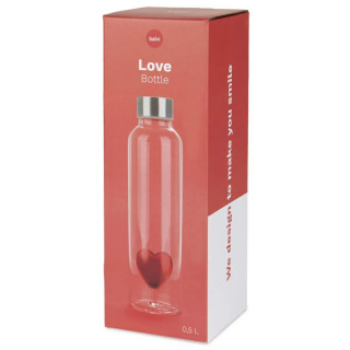 BOCA ATLANTIS LOVE 0.5 L RED STAKLO 