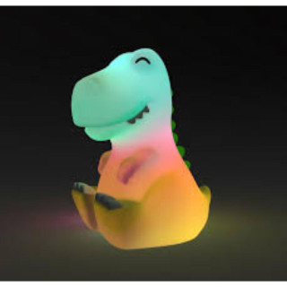 SILIKONSKA NOĆNA LAMPICA – PUNJIVA – DIZAJN DINOSAURA 
