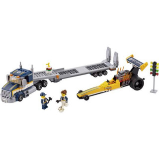LEGO TRANSPORTER DRAGSTERA 