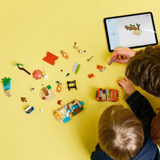 LEGO 4PLUS BERRY 2025 BLUEYEVA PLAŽA I PUTOVANJE PORODICE AUTOM 4+ 