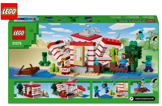 LEGO MINECRAFT TNT KUĆA U DŽUNGLI 8+ 