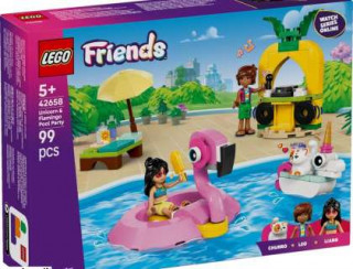 LEGO LEGO FRIENDS JEDNOROG I FLAMINGO ZABAVA UZ BAZEN 5+ 