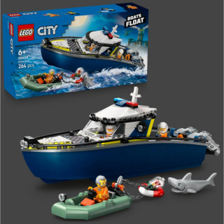 LEGO CITY POLICE POLICIJSKA POTJERA BRODOM 6+ 