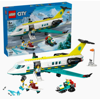 LEGO CITY BIG VEHICLES SANITETSKI AVION ZA HITNU POMOĆ 6+ 