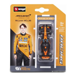 BURAGO 1/64 FORMULA MCLAREN F1 MCL39 