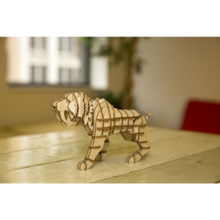 DRVENE PUZZLE TIGAR 3D 