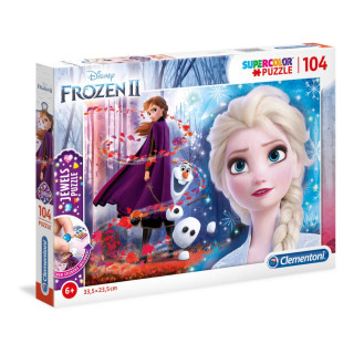 PUZZLE 104 JEWELS FROZEN 2 