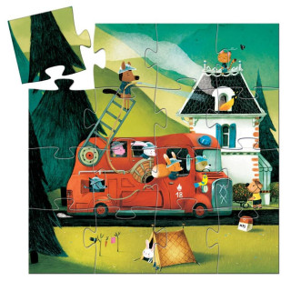 PUZZLE - The fire truck 16 pcs DJ07269 