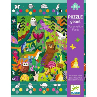 PUZZLE 54 -70X50cm POSMATRANJE ŠUME DJ07149 