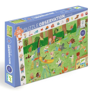 PUZZLE 35 -61X38cm PRIJATELJI U VRTU DJ07596 