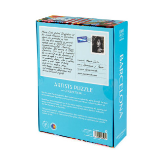 Puzzle,Barcelona,1000 pcs,chipboard 