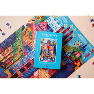 Puzzle,Barcelona,1000 pcs,chipboard 