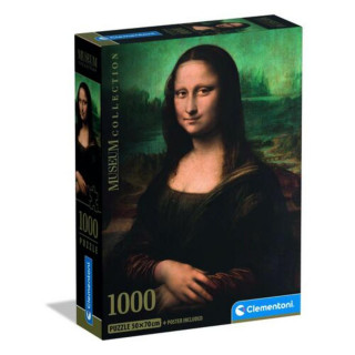 PUZZLE 1000 HQC MUSEUM-MONA LISA COMPACT 