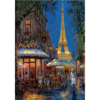 PUZZLE 500 HQC NIGHT AT THE EIFFEL CAFFE 2025 
