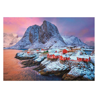PUZZLE 500 HQC HAMNOY VILLAGE COMPACT 