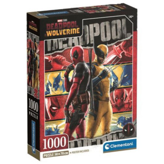PUZZLE 1000 MARVEL DEADPOOL COMPACT 