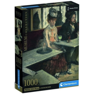 PUZZLE 1000 MUSEUM DANS UN CAFE COMPACT 