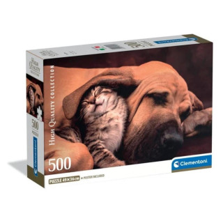 PUZZLE 500 HQC CUDDLES COMPACT 