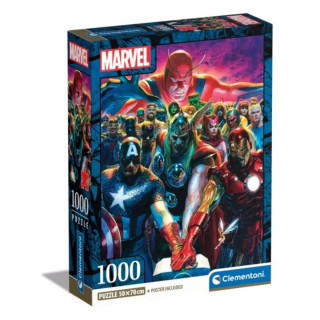 PUZZLE 1000 MARVEL AVENGERS COMPACT 