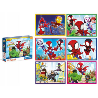 KOCKE CUBI 12 -SPIDEY AND AMAZING FRIENDS 