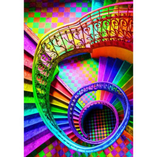 PUZZLE 500 HQC COLORBOOM STAIRS COMPACT 