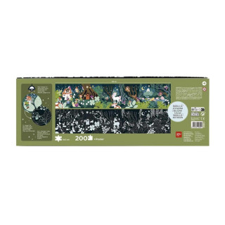 PUZZLE APLI FLUORESCENTNA ČAROBNA ŠUMA 