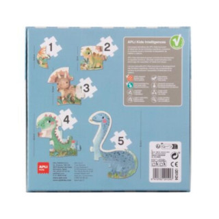 PUZZLE APLI MY FIRST PUZZLE DINOSAURS 