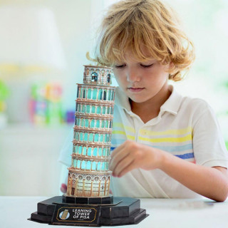 CUBIC FUN PUZZLE LEANING TOWER OF PISA NIGHT 
