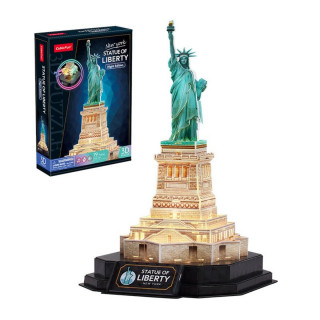 CUBIC FUN PUZZLE STATUE OF LIBERTY NIGHT ED 