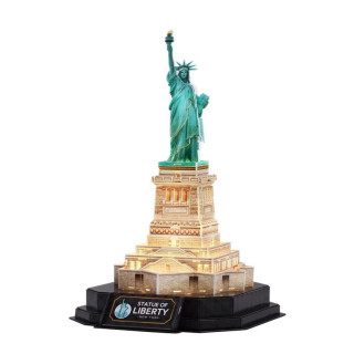 CUBIC FUN PUZZLE STATUE OF LIBERTY NIGHT ED 