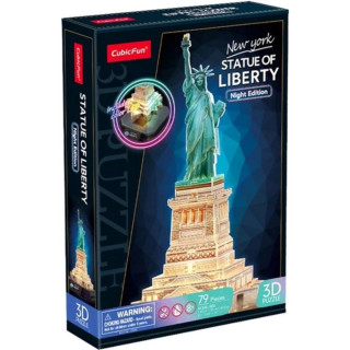 CUBIC FUN PUZZLE STATUE OF LIBERTY NIGHT ED 