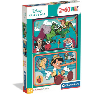 PUZZLE 2X60 DISNEY CLASSIC 2025 