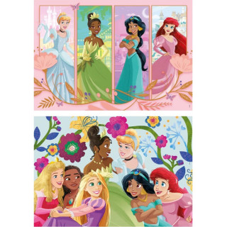 PUZZLE 2X60 DISNEY PRINCEZE 2025 