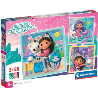 PUZZLE 3X48 GABINA KUĆICA ZA LUTKE 2026 